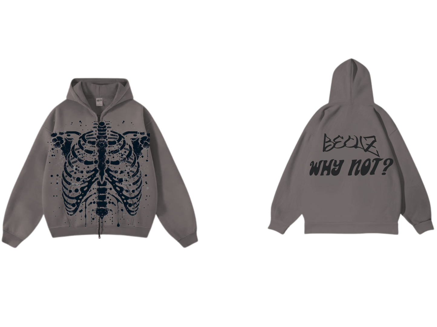 Skeleton hoodie